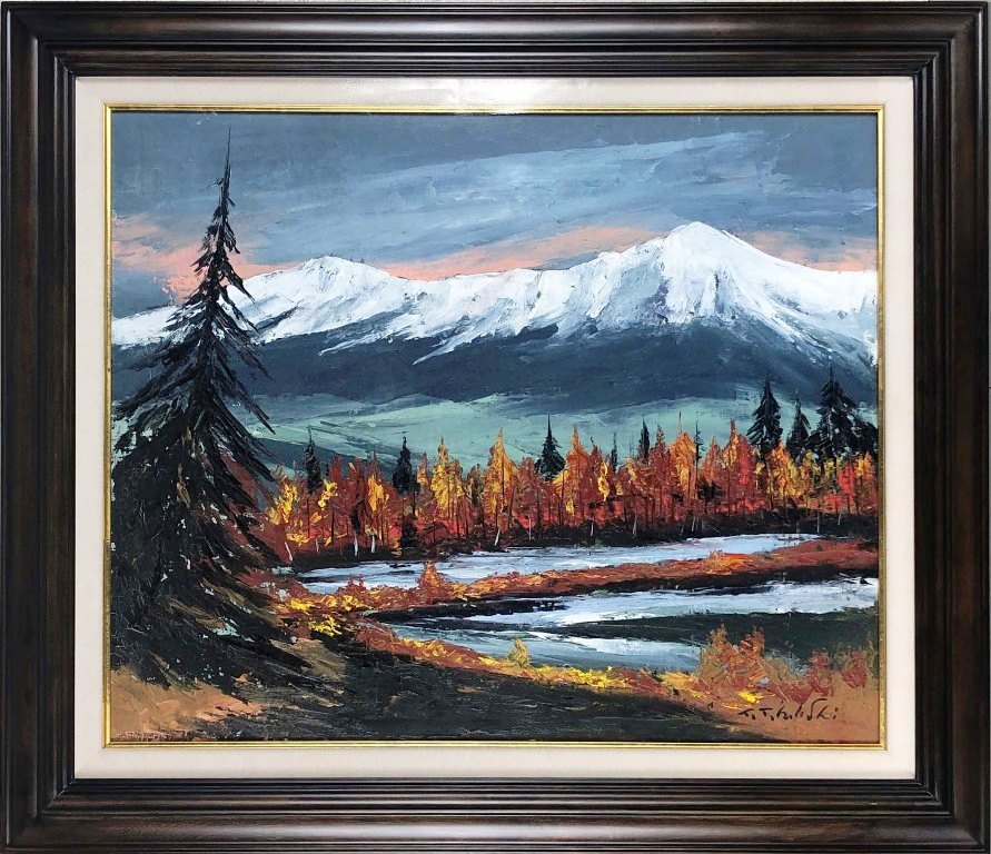油絵「大雪山」 楽天市場】高橋哲夫 「大雪山」油彩15号 : 小野画廊