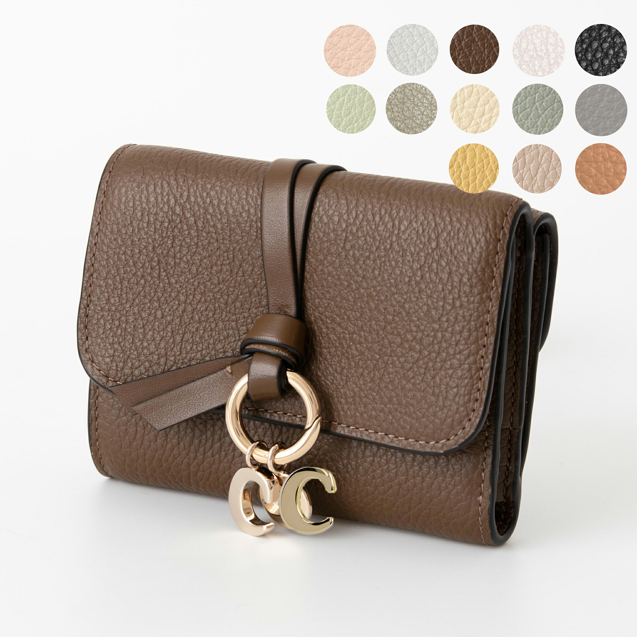 楽天市場】クロエ CHLOE 財布 三つ折り財布 ALPHABET SMALL TRI FOLD