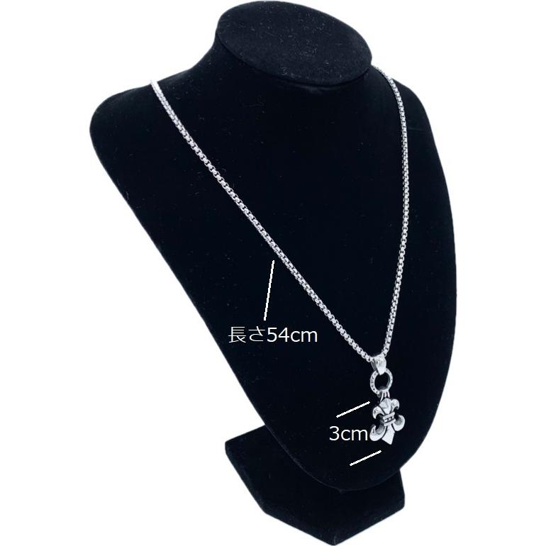 楽天市場】ネックレス メンズ シルバー 百合の紋章 おしゃれ ゆり 銀