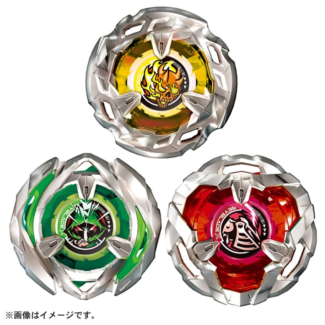 楽天市場】BEYBLADE X BX-08 3on3デッキセット ベイブレードx