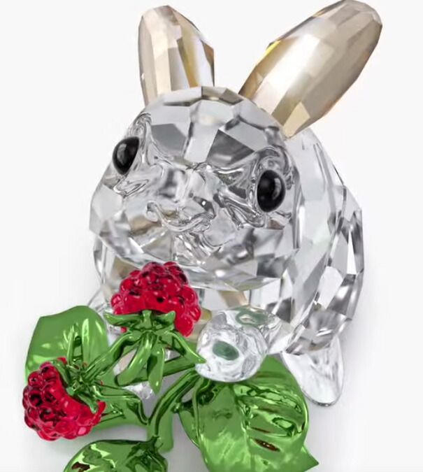 楽天市場】スワロフスキー SWAROVSKI Idyllia ウサギと木イチゴ
