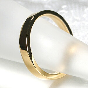 楽天市場】K24 純金 平打ちリング レディース【3.0mm】【送料無料