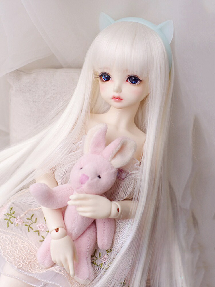 楽天市場】ドールウィッグ ドール用 人形用 5-6チイン 6-7チイン 7-8