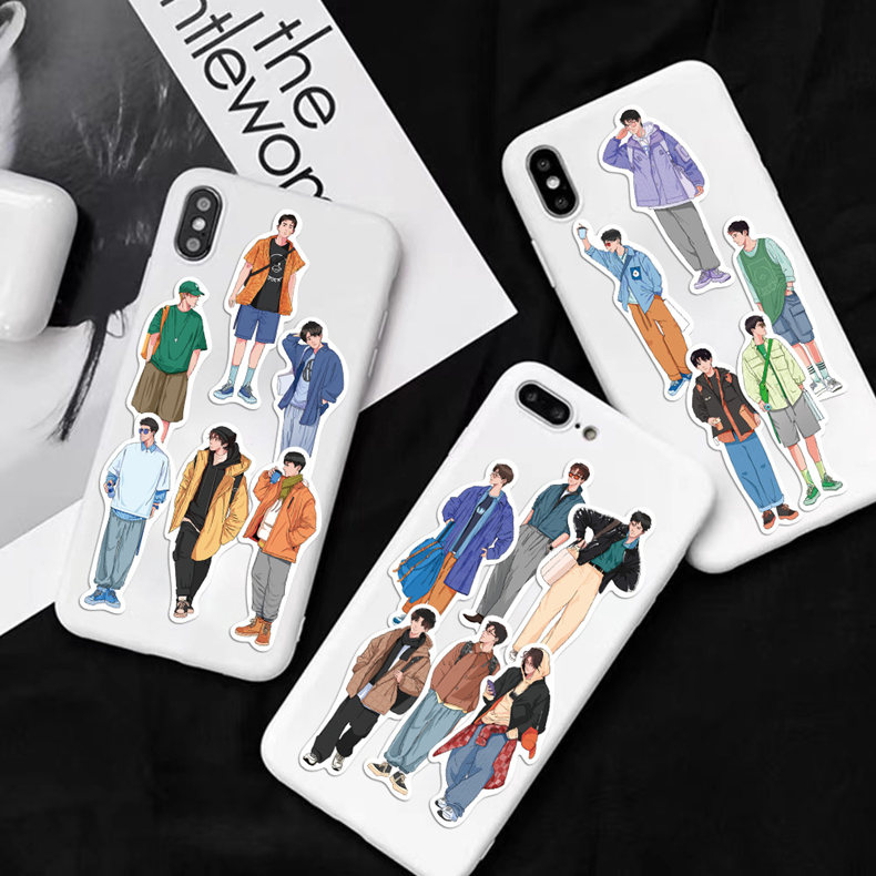 楽天市場】即日出荷 人物シール 男子 ステッカー 男の子 彼氏 大人