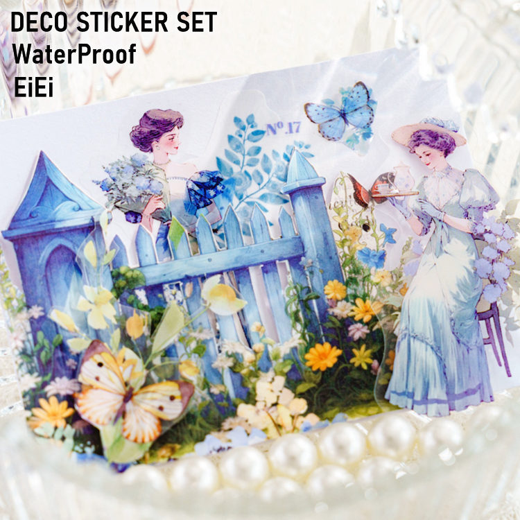 期間限定】人物装飾ステッカー40枚 【公式通販】