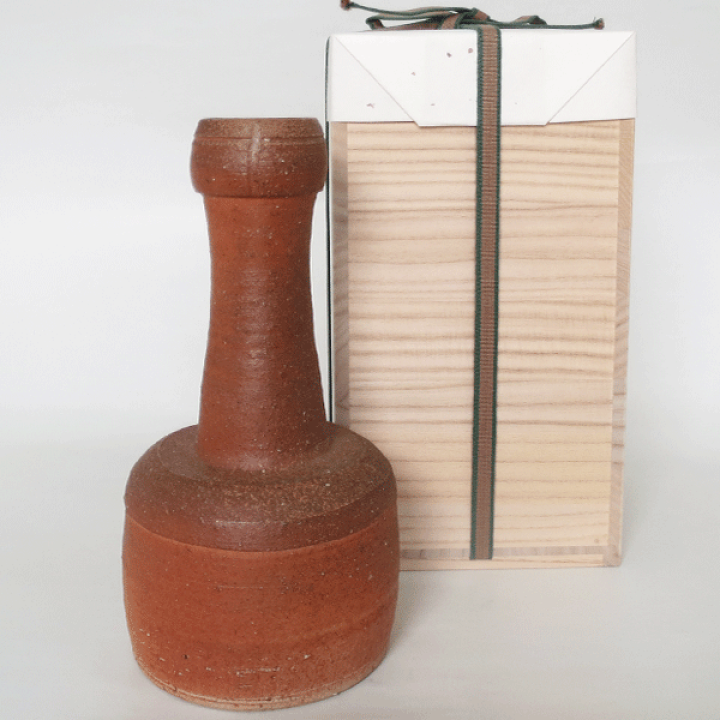 備前焼砧花入 【公式通販】