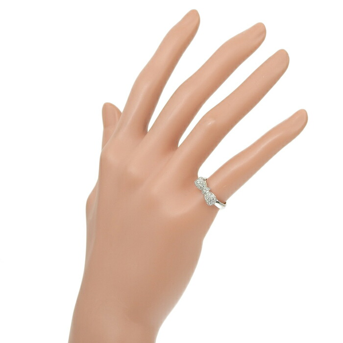 楽天市場】Ponte Vecchio ポンテヴェキオ リボン モチーフ パヴェ