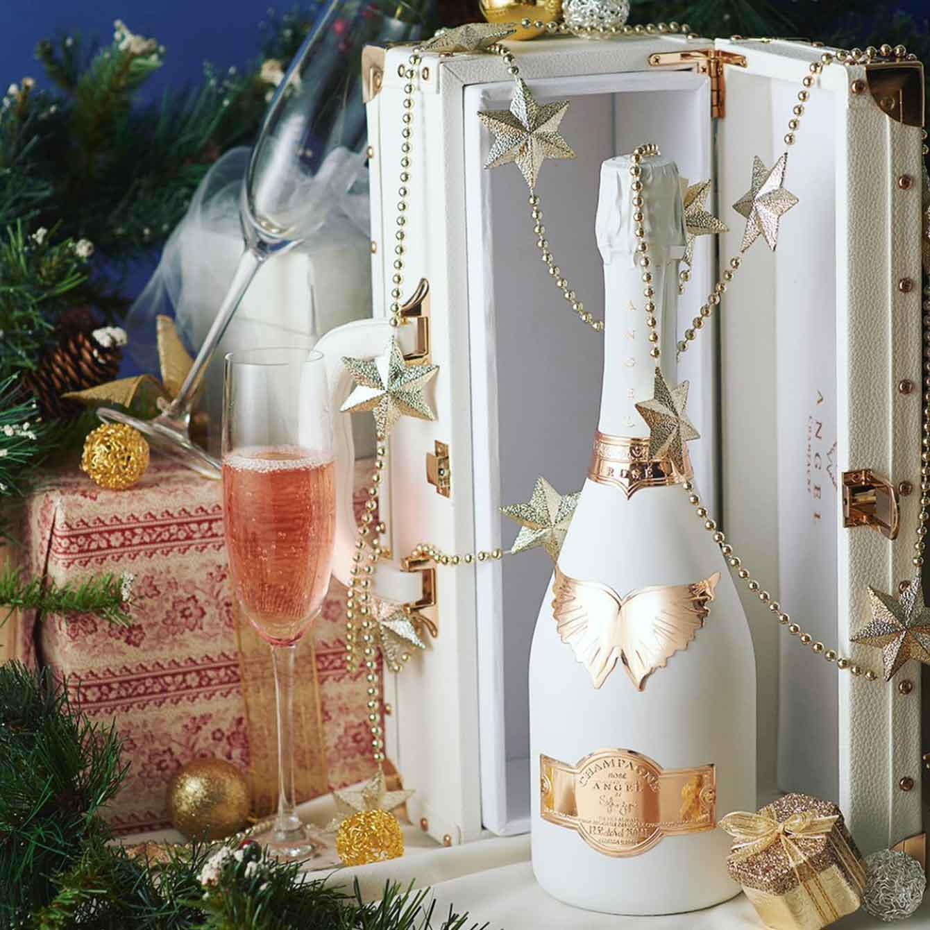 楽天市場】あす楽 正規品 エンジェルシャンパン ロゼ ホワイト BOX付