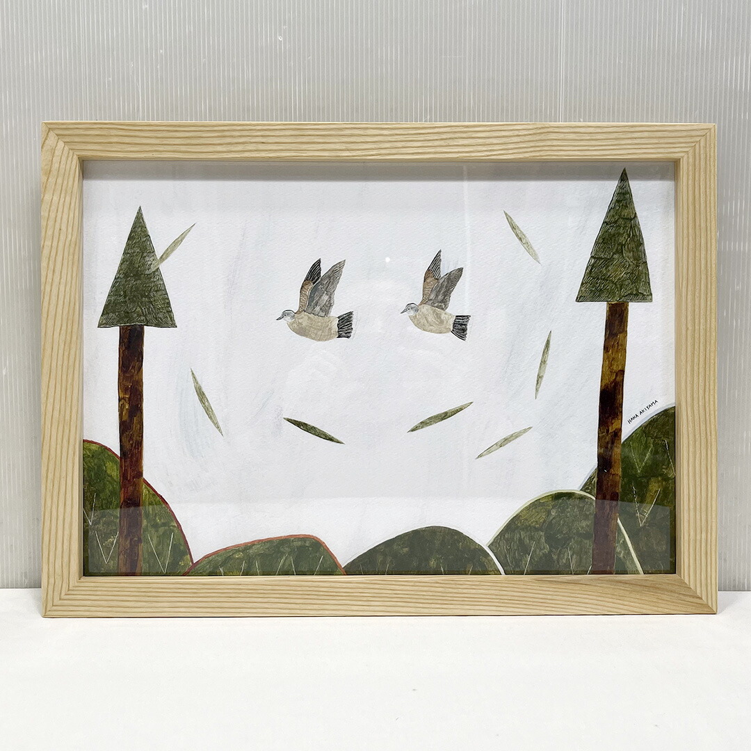 ◇一点物 秋山花 Hana Akiyama イデー 直筆サイン入り idee ◇一点物