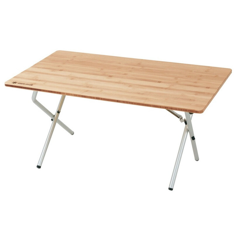 楽天市場】 スノーピーク(snow peak) ワンアクション ロー テーブル竹+