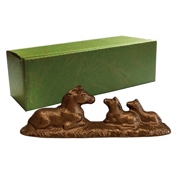 楽天市場】2026干支文鎮 午 高岡文鎮 うまくいく 銅色 令和8年 馬