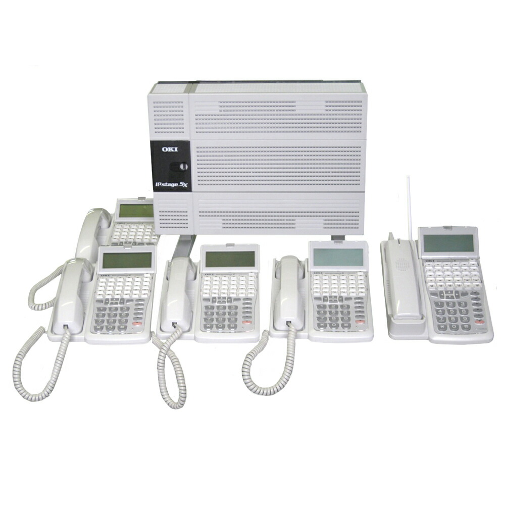 楽天市場】OKI IPstageSX ビジネスホン 電話機セット【送料無料