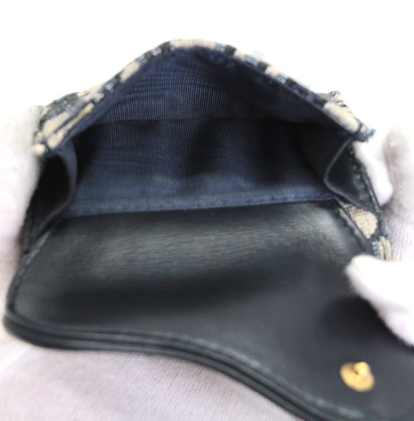 楽天市場】ディオール Dior サドル オブリーク 三つ折りコンパクト