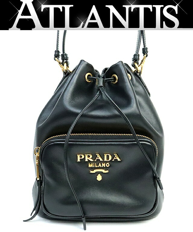 楽天市場】prada 巾着 ブラックの通販