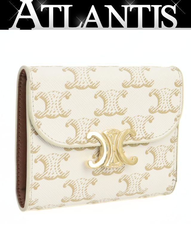 楽天市場】【広尾店】セリーヌ CELINE トリオンフ スモール フラップ