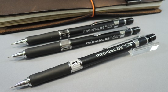 楽天市場】プラチナ 製図用シャープペンMSD-500 PRO-USE(03/05/07