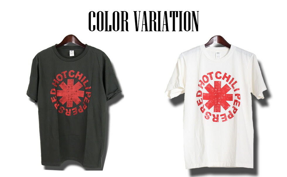 楽天市場】ヴィンテージ風 Red Hot Chili Peppers Tシャツ レッド