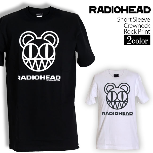 楽天市場】Radiohead Tシャツ レディオヘッド Simple Bear ロックT
