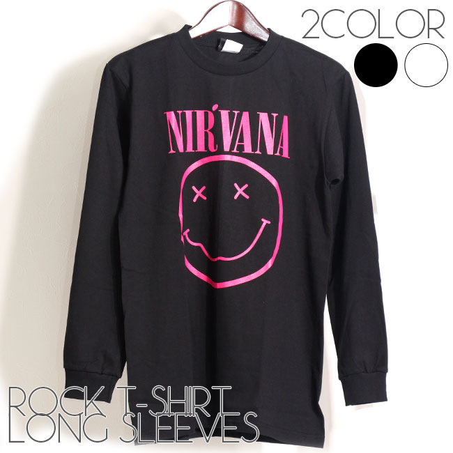NIRVANA Cobain 長袖Tシャツ（XL相当） KURT COBAIN.ロンT Size XL
