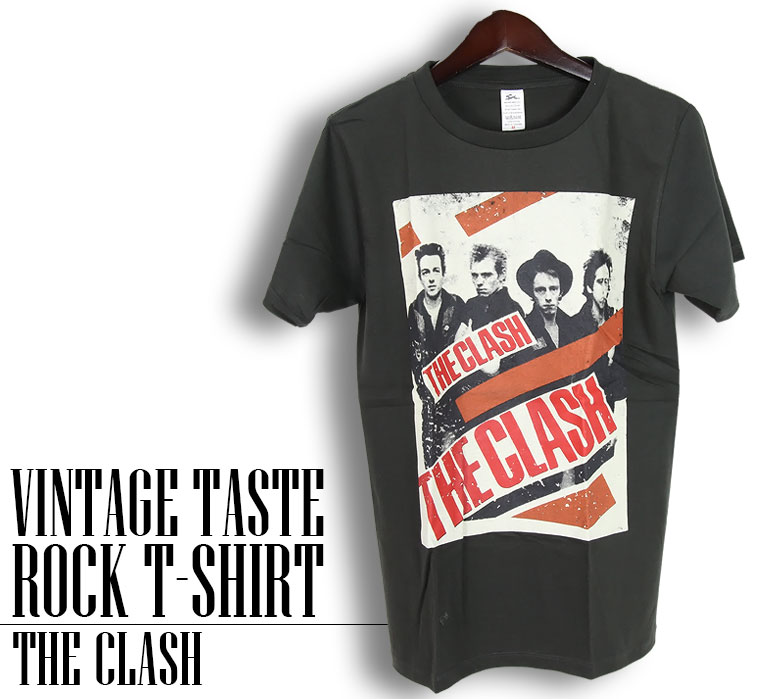 楽天市場】ヴィンテージ風 The Clash Tシャツ ザ・クラッシュ ロックT