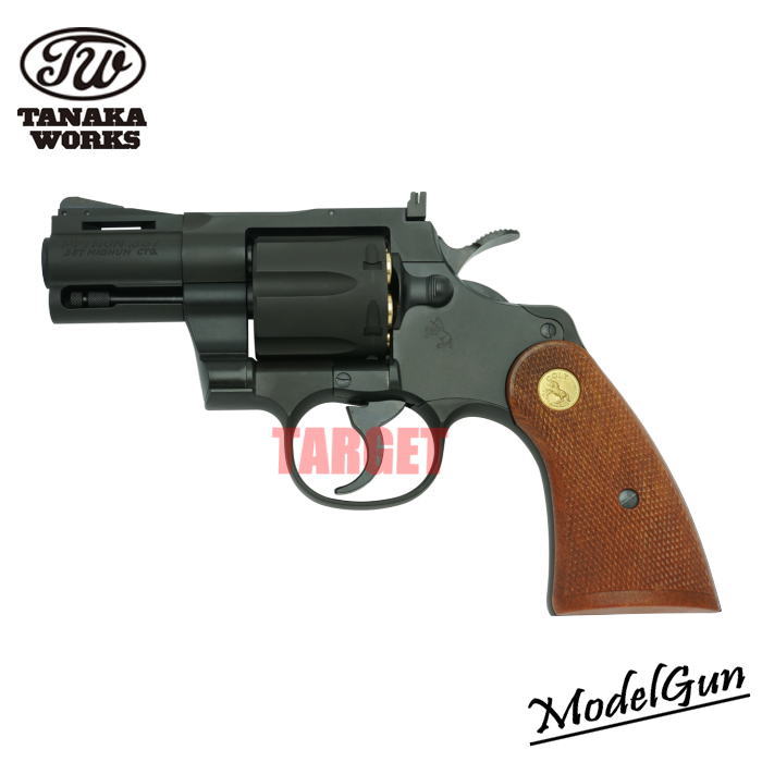 楽天市場】ガスガン タナカ コルト パイソン 4インチ HW “R-model