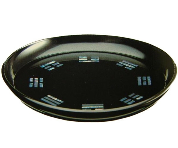 青貝螺鈿 八掛盆(木製真塗) 青貝螺鈿 八掛盆(木製真塗) 茶道具 八卦盆