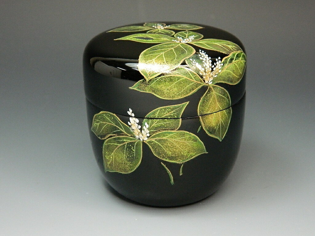 書付有 信斎作 塊木 梅捻 螺鈿 棗 共箱 仕服付 茶道具 【公式通販】