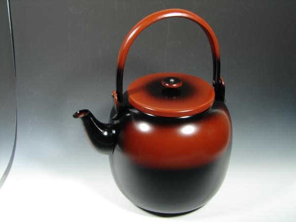 楽天市場】【茶道具・水次】 腰黒薬缶（腰黒やかん） 蓋無しタイプ 表