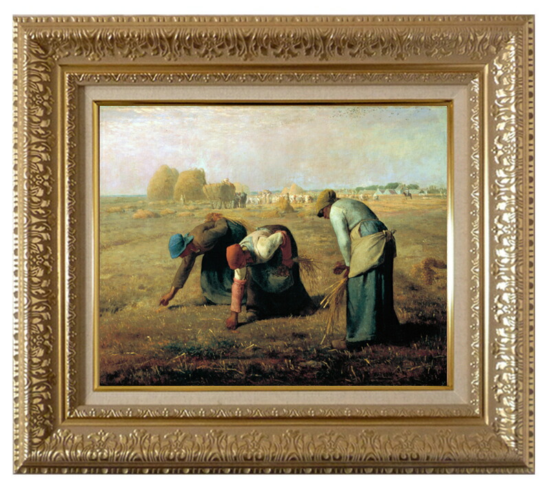 楽天市場】絵画 名画 複製画 額縁付(MJ108N-G) ジャン・フランソワ