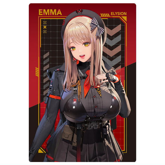 楽天市場】勝利の女神：NIKKE ウエハース2 [8.エマ]【ネコポス配送対応