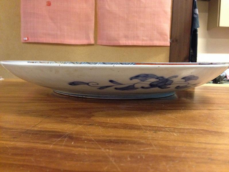 楽天市場】明治期 有田焼 尺三寸大皿(古伊万里)【古陶磁】【骨董品