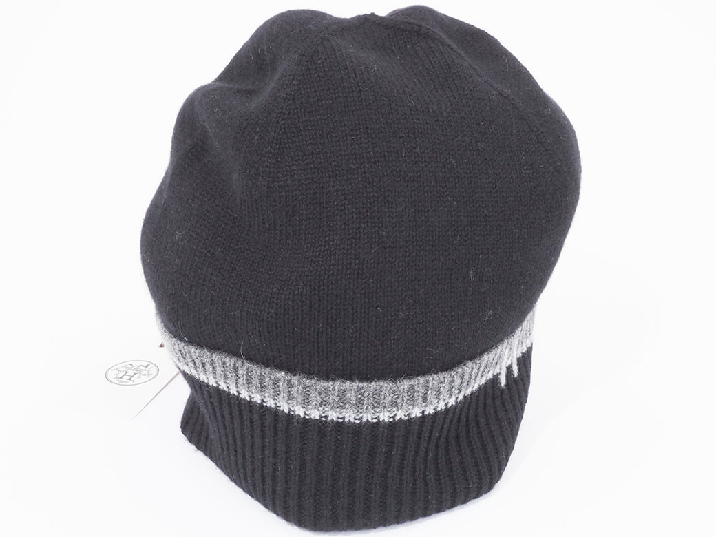 楽天市場】エルメス HERMES ニットキャップ 《ジェイコブ》 ブラック