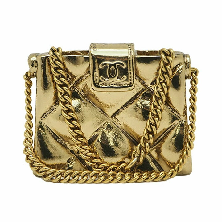 楽天市場】シャネル CHANEL ブローチ 中古 マトラッセ チェーン バッグ
