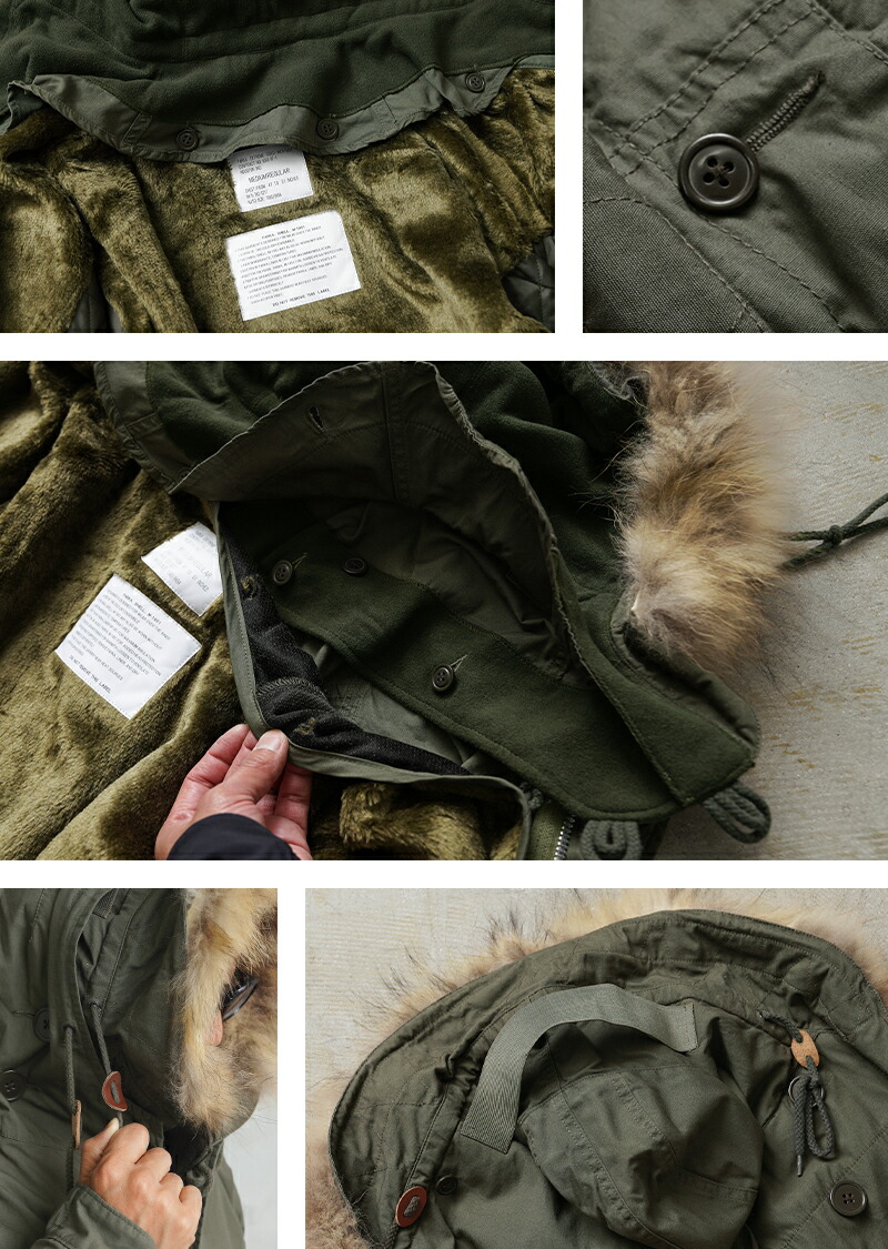 M-51 モッズコート用フード ラベル M-51 モッズコート用フード ラベル