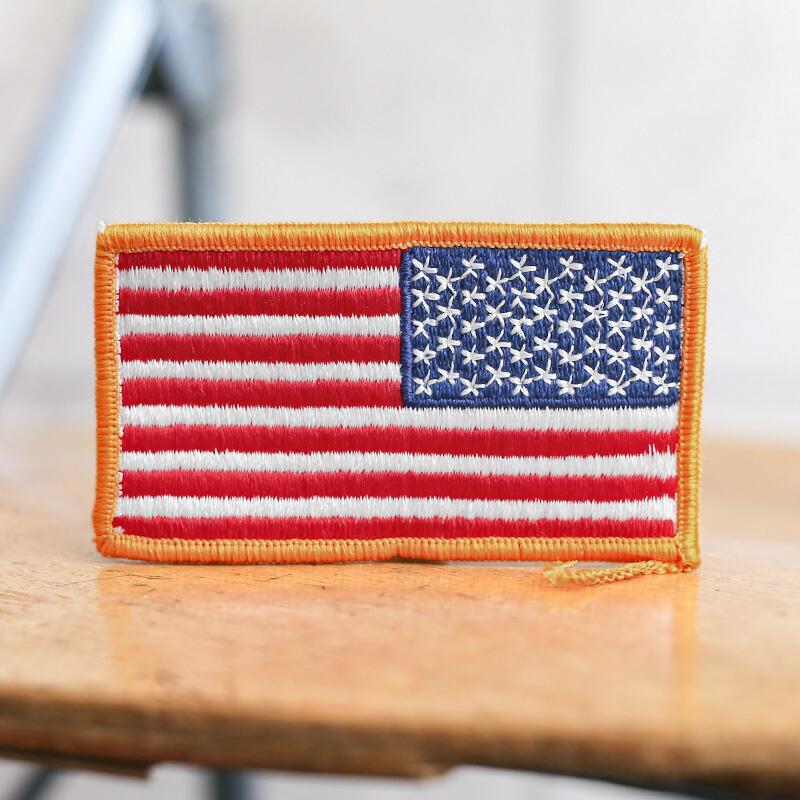 楽天市場】実物 新品 デッドストック 米軍 アメリカ国旗 リバース