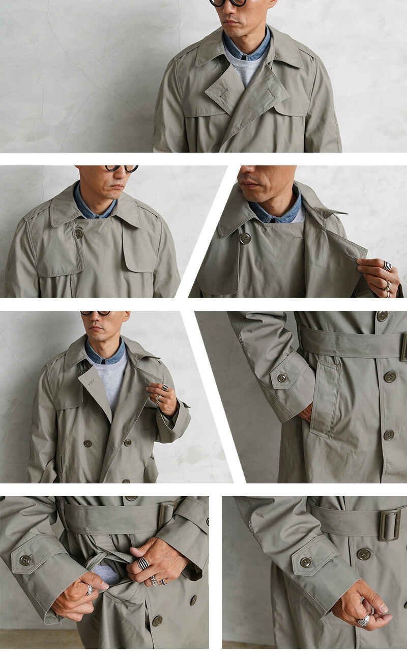 楽天市場】実物 新品 デッドストック 米海兵隊 U.S.M.C. トレンチ