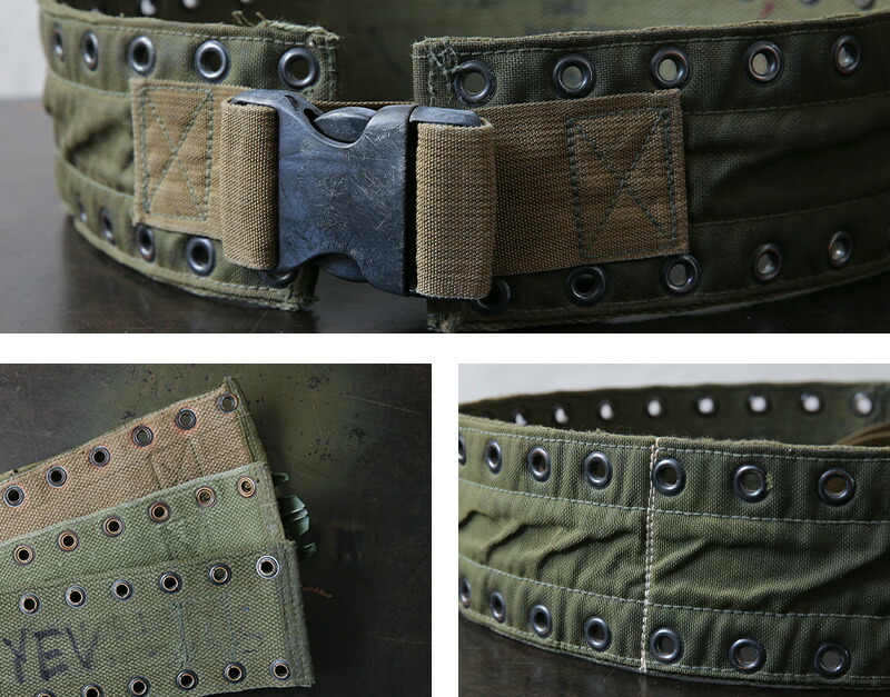楽天市場】実物 USED カナダ軍 1982 パターン ユーティリティ ベルト