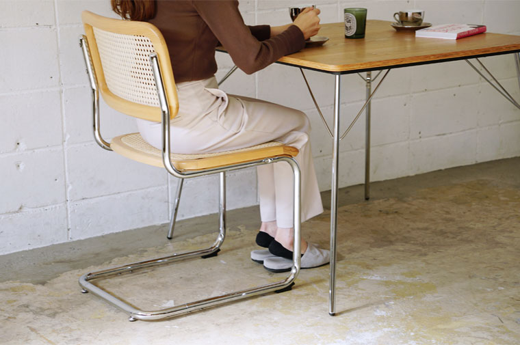 楽天市場】ダイニングチェア チェスカチェア ラタン アームなし