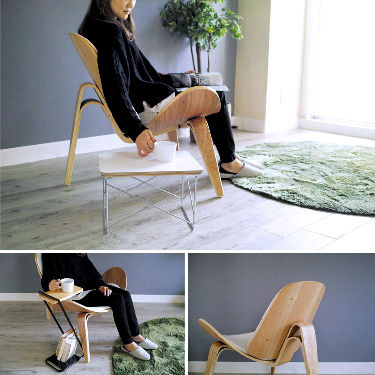 楽天市場】【2脚セット】ボートチェア 木製 成形合板 イージーチェア