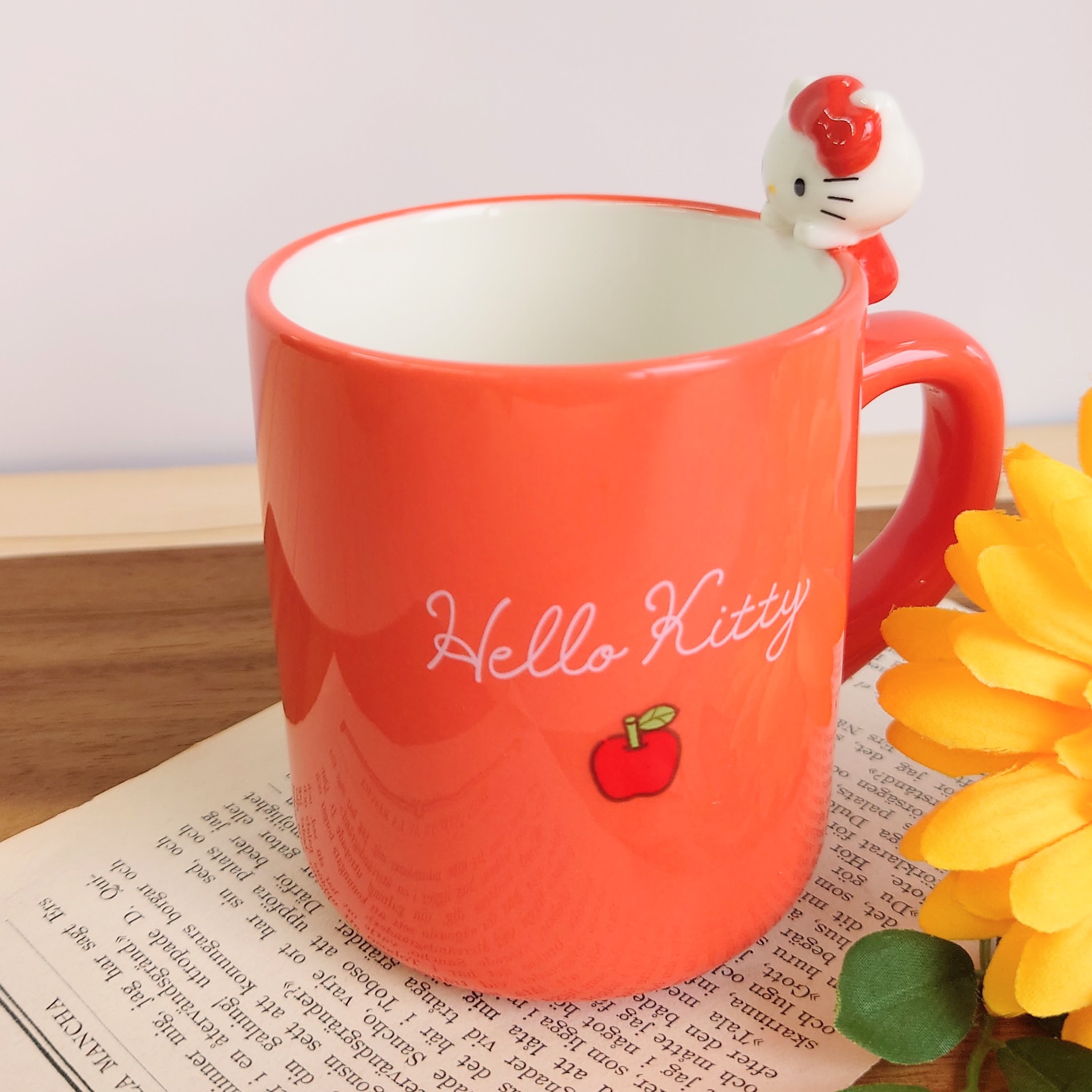 楽天市場】ハローキティ フィギュア付き マグ マグカップ のっかり