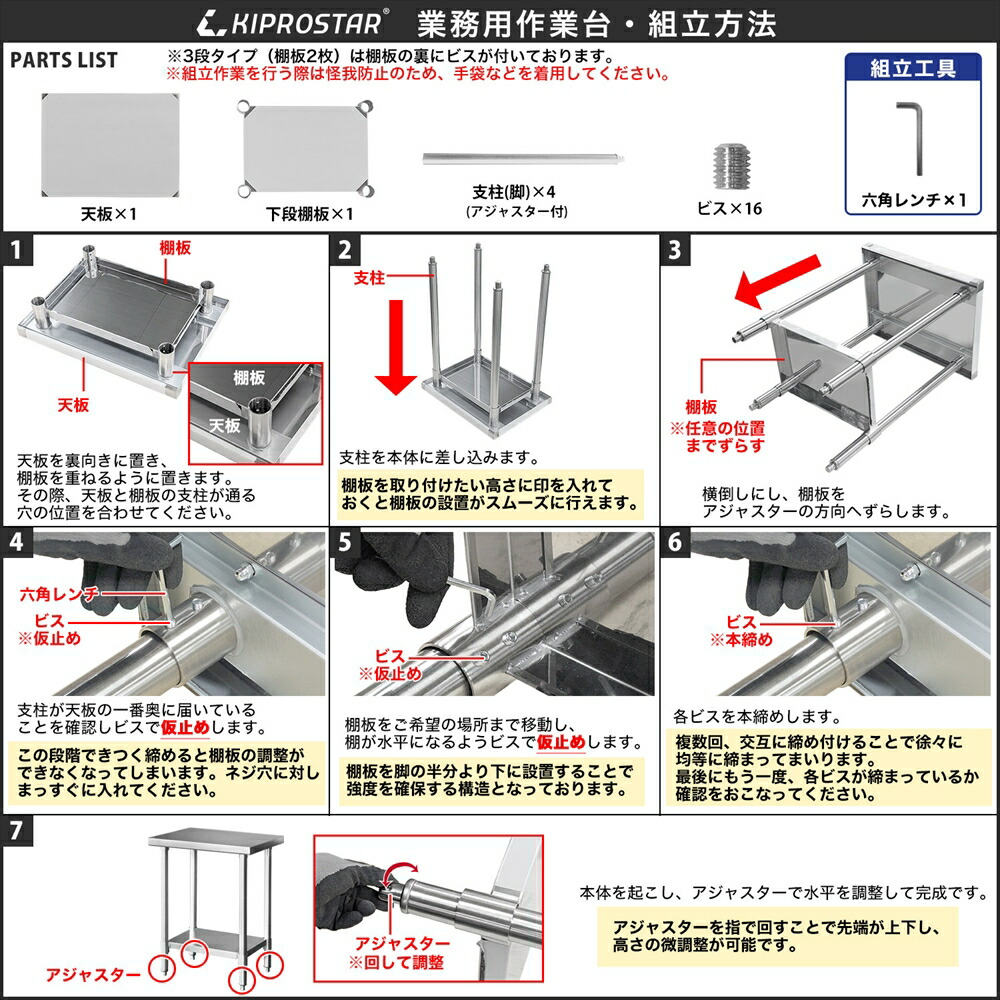 楽天市場】ステンレス コンロ台 業務用 調理台 800×450×650 板厚1.2mm