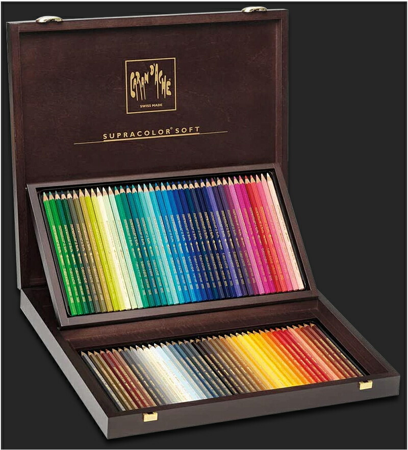 GRANDE'ACHE Supracolor Soft 80色セット CARAN d'ACHE SUPRACOLOR 80