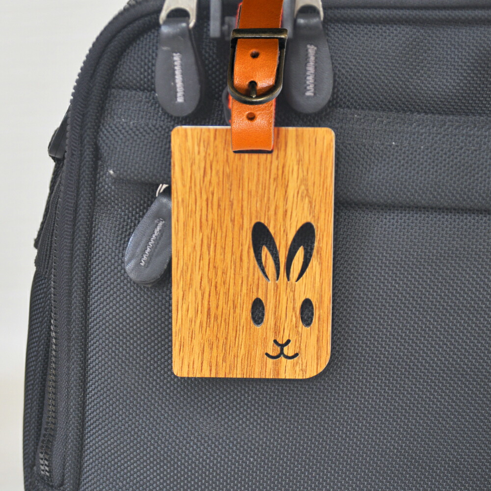 楽天市場】ネームタグ 名札 ステンレス製 本革ベルト付 動物 スマイル