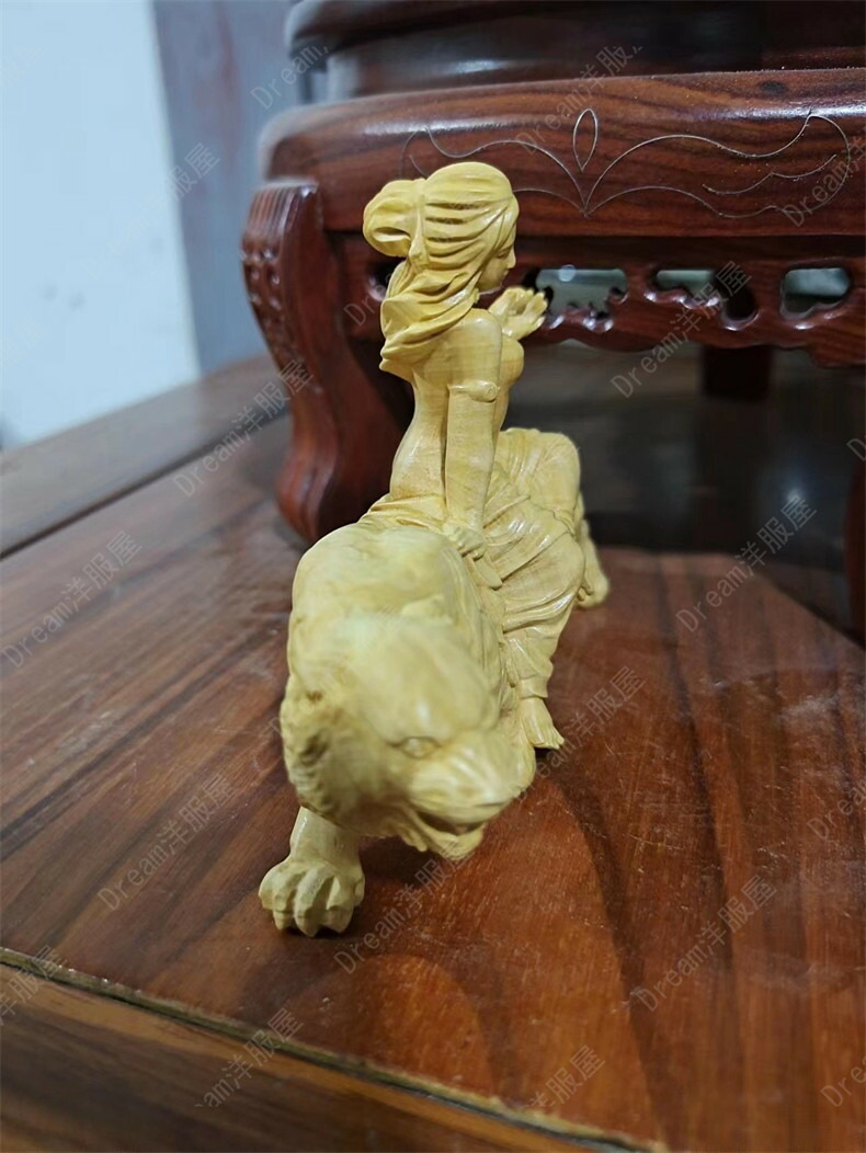 楽天市場】弁財天 木彫り彫刻 弁天様 木彫 玄関 置物 置き物 オブジェ