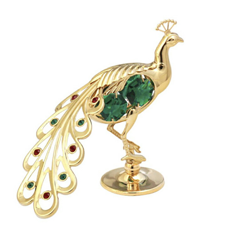 楽天市場】見返り 孔雀 置物 1 縁起物 誕生日プレゼント ギフト 贈り物