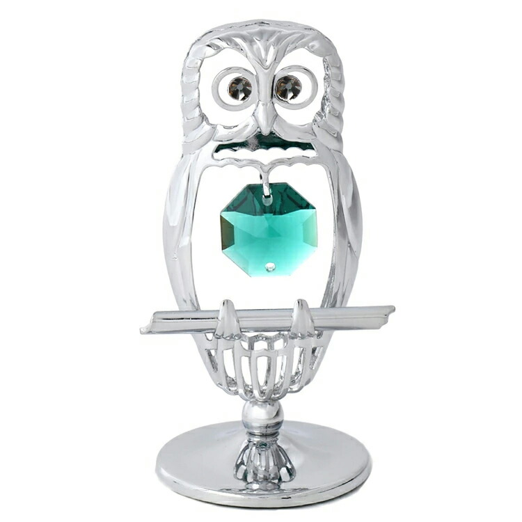 週末セール‼️SWAROVSKI フクロウ（大）クリスタル☆スワン刻印あり