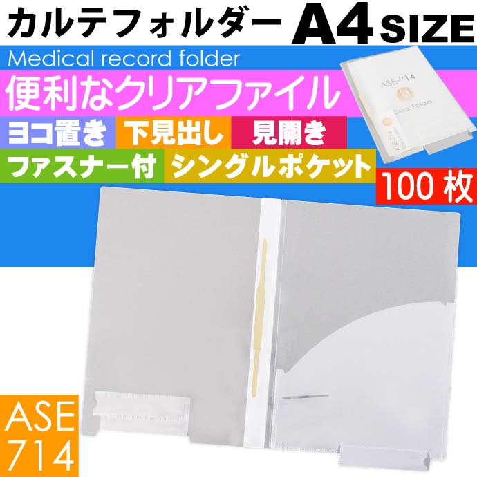新品 カルテファイル B5ヨコオープン（2W） 500枚 カルテホルダー