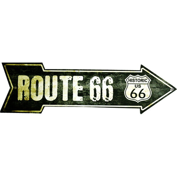 アンティーク サイン 上下矢印 US雑貨