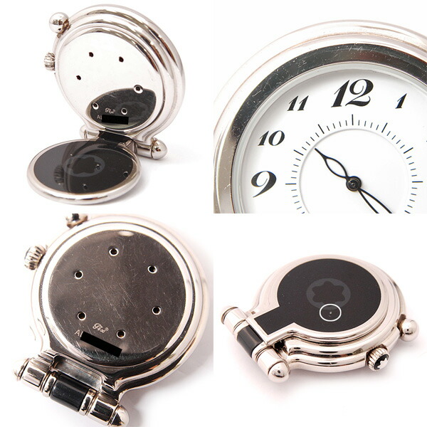 楽天市場】モンブラン MONTBLANC アラーム付き トラベルクロック 懐中