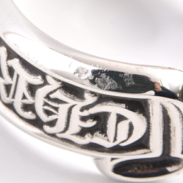 楽天市場】クロムハーツ CHROME HEARTS CH スクロール ラベル バングル